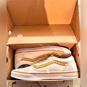 Vans Kids Old Skool Ditsy Floral Multi/True White Shoe Kids Junior Sz 5